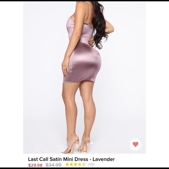Fashion Nova Lavender Mini Dress - Picture 2 of 2
